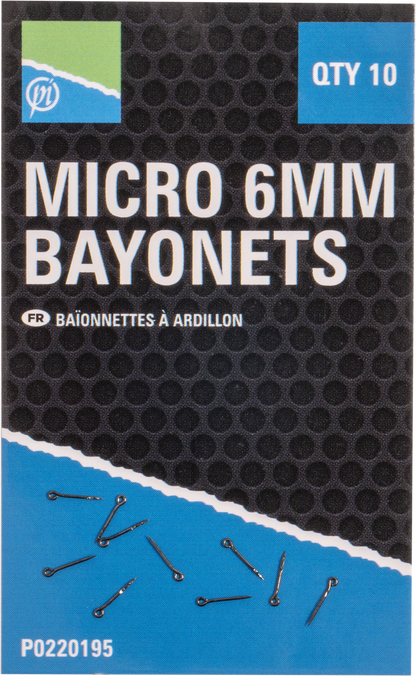 Preston Micro 6mm Bayonets