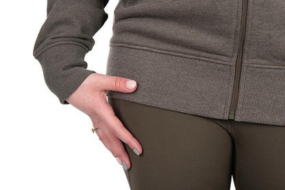 Fox Womens Zipped Hoodie