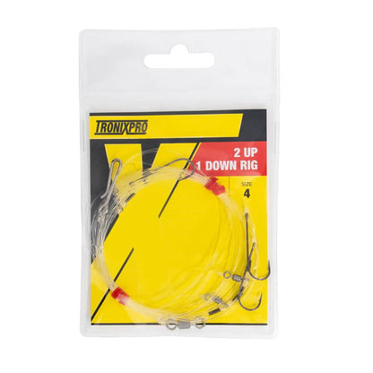 TronixPro Hand Tied Rig 2 Up 1 Down