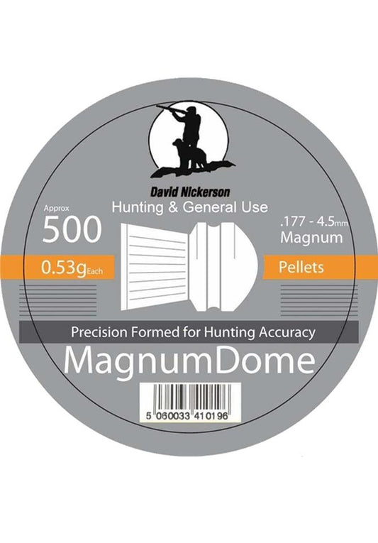 David Nickerson Magnum Dome .177 Air Gun Pellets