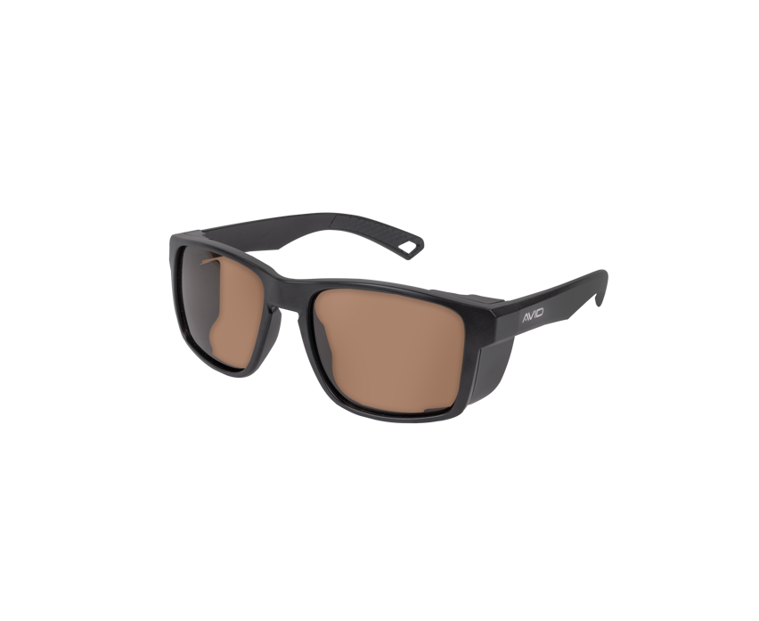 Avid SeeThru Blinker Polarised Sunglasses Brown Lens
