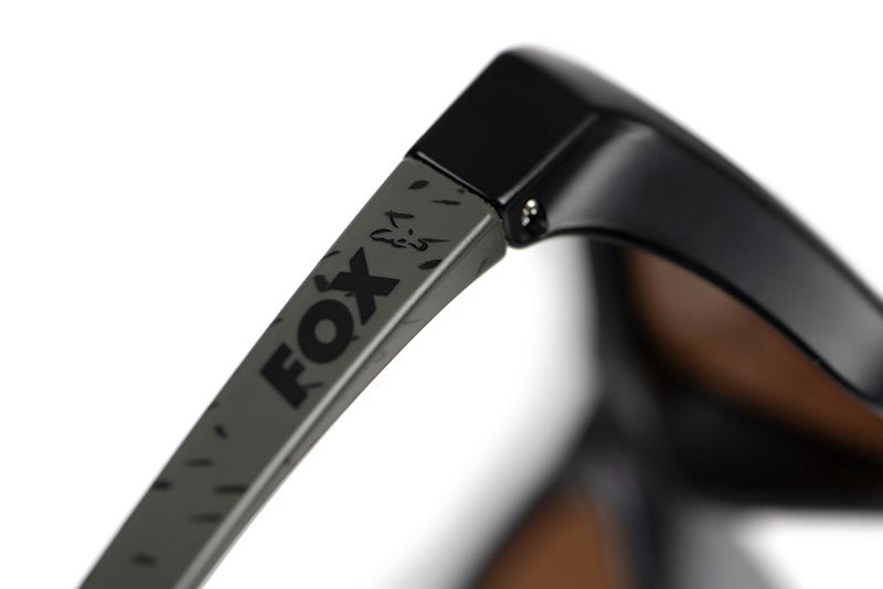 Fox Collection Wraps - Green Black - Brown Lense