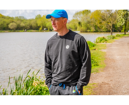 Preston Black Minimal Sweatshirt