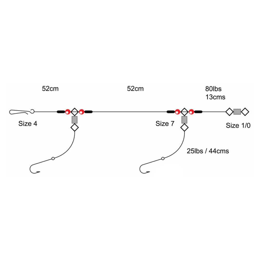 Axia 2Hook Flapper Size 6