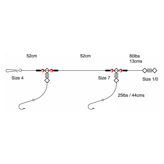 Axia 2Hook Flapper Size 6