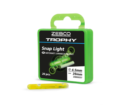 Zebco Trophy Snap Light 20pcs Pack 4.5mm