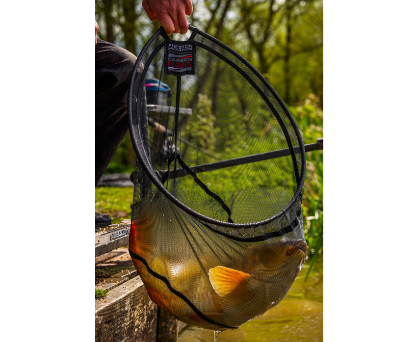 Preston Carbon Hair Mesh Landing Net
