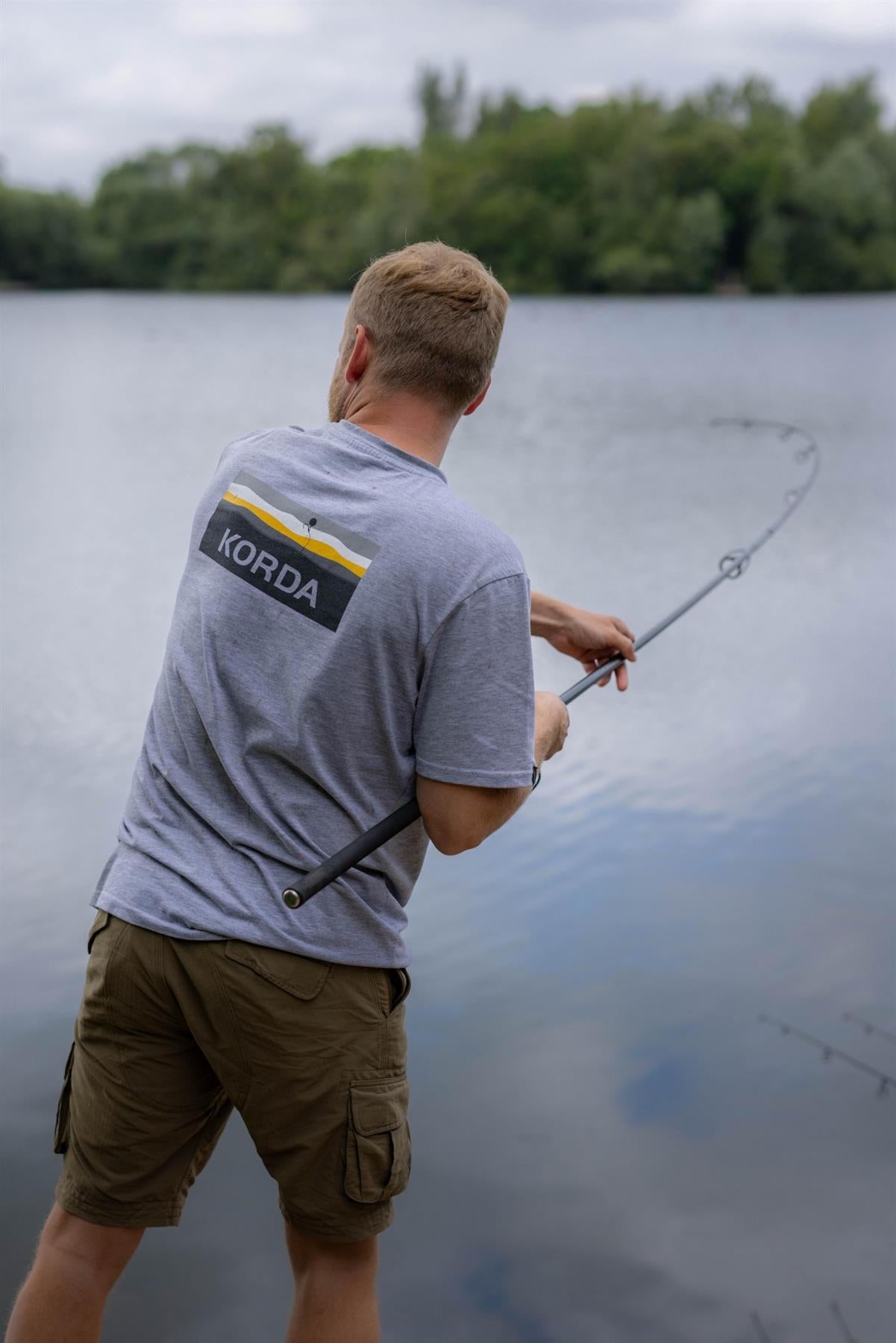 Korda Lakebed Tee Grey