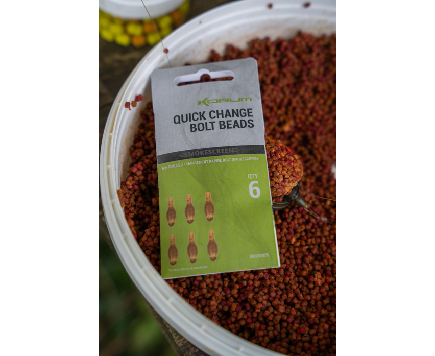 Korum Smokescreen Quick Change Bolt Beads