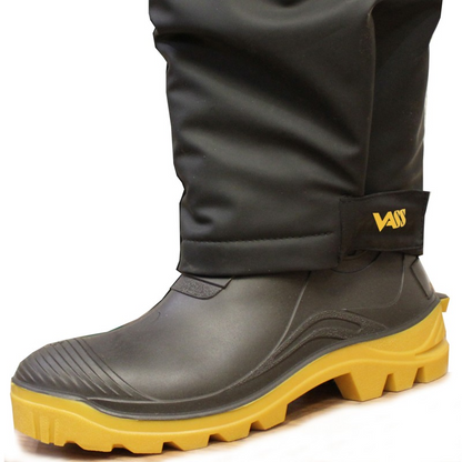 Team Vass 230 Winter Bib & Brace w/Knee Black
