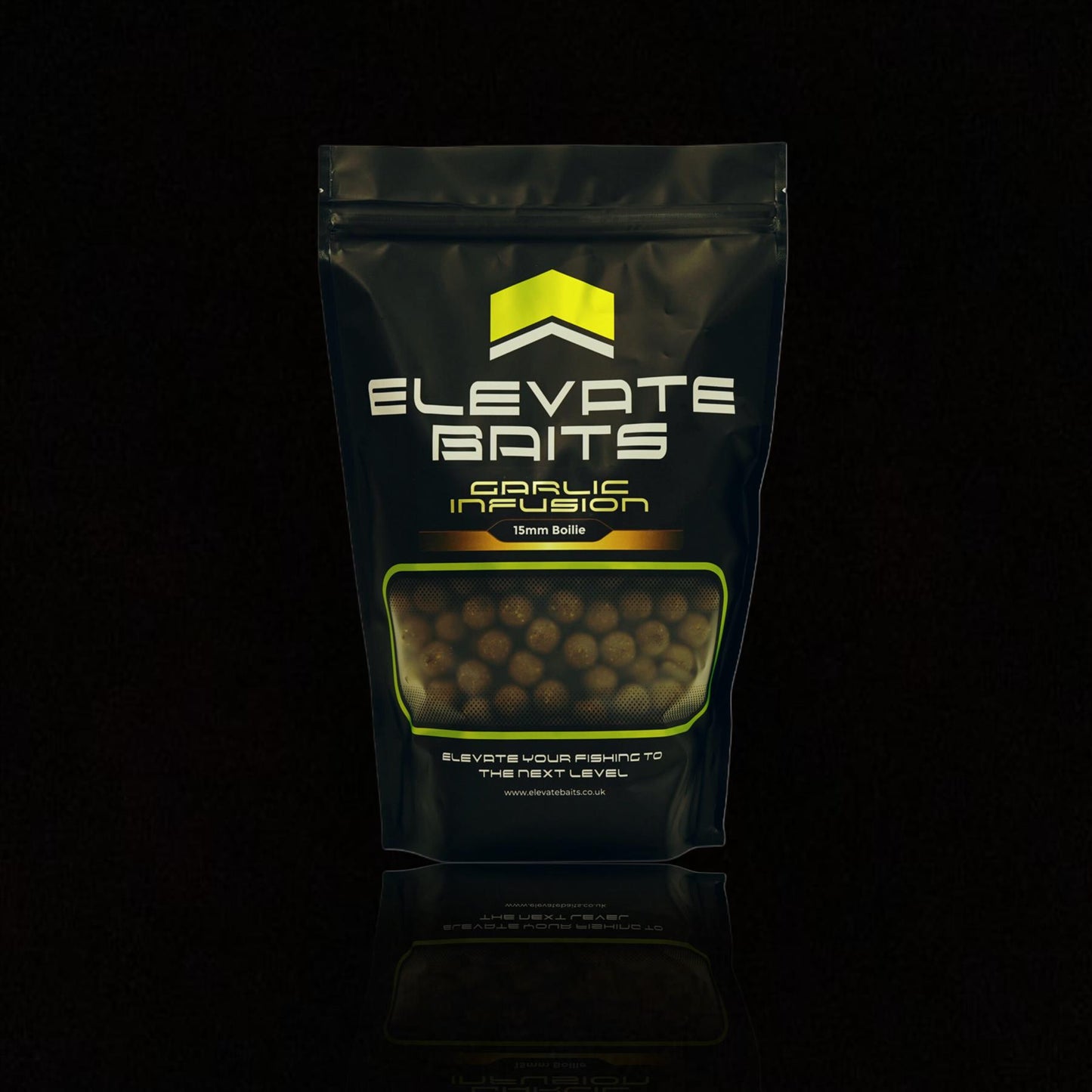 Elevate Baits Garlic Infusion Boilies