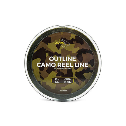 Avid Outline Camo Reel Line