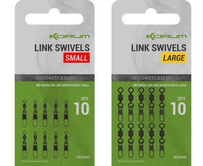 Korum Smokescreen Link Swivels