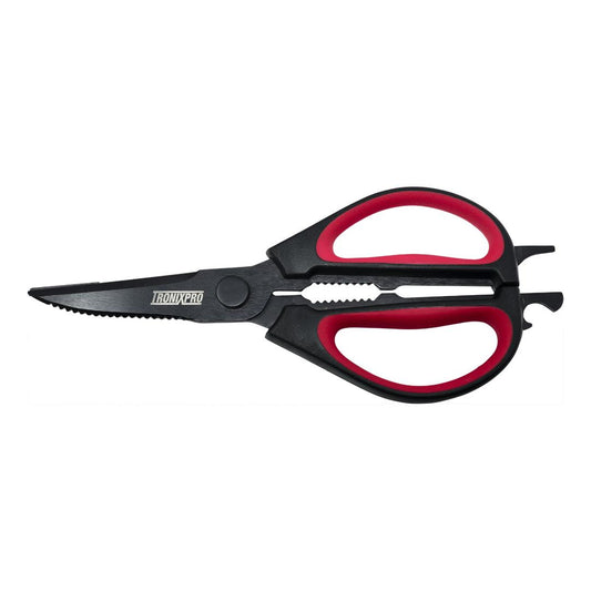 TronixPro Bait Shears 10″ Red & Black