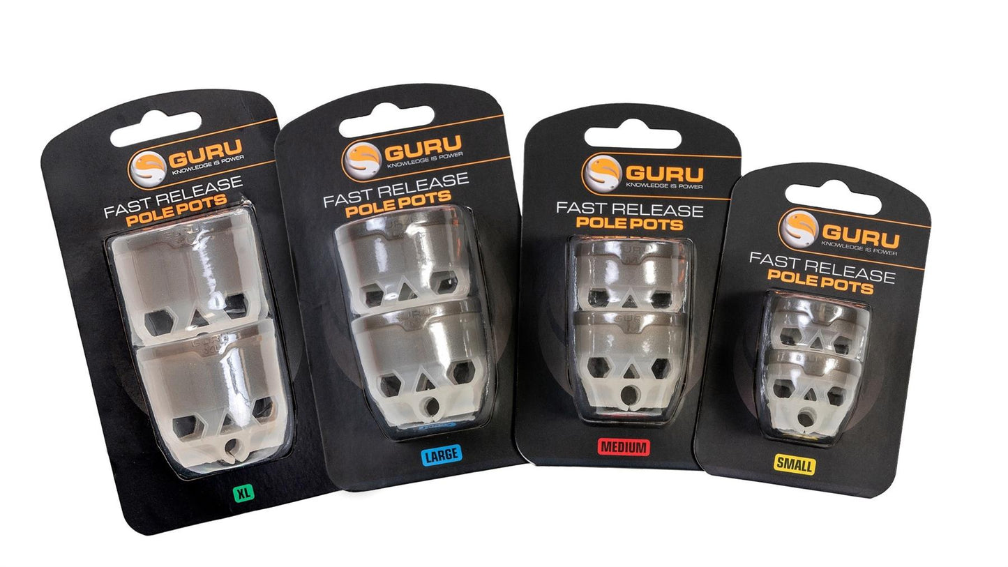Guru Fast Release Pole Pots (x2)
