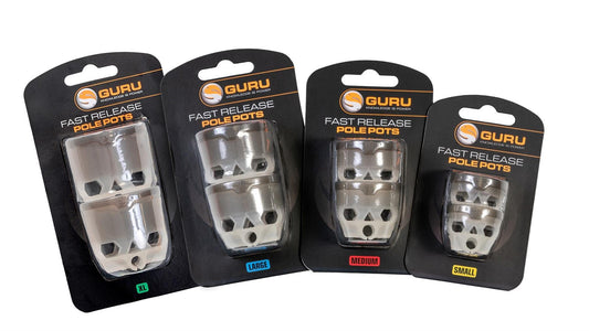 Guru Fast Release Pole Pots (x2)