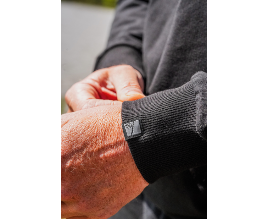 Preston Black Minimal Sweatshirt