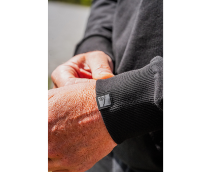 Preston Black Minimal Sweatshirt