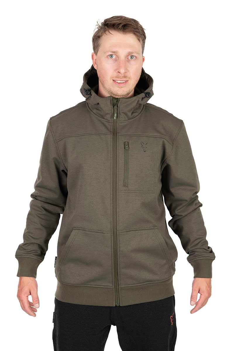 Fox Collection Soft Shell Jacket Green & Black