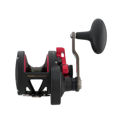 Penn Fathom 25-N Lever Drag Left Hand Red