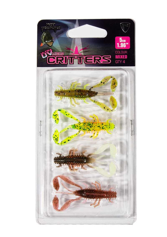 Fox Rage Micro Critter UV Mixed Pack
