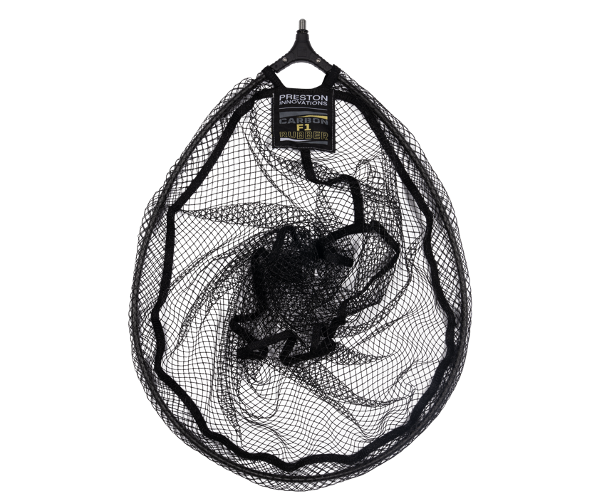 Preston Carbon F1 Latex Landing Net