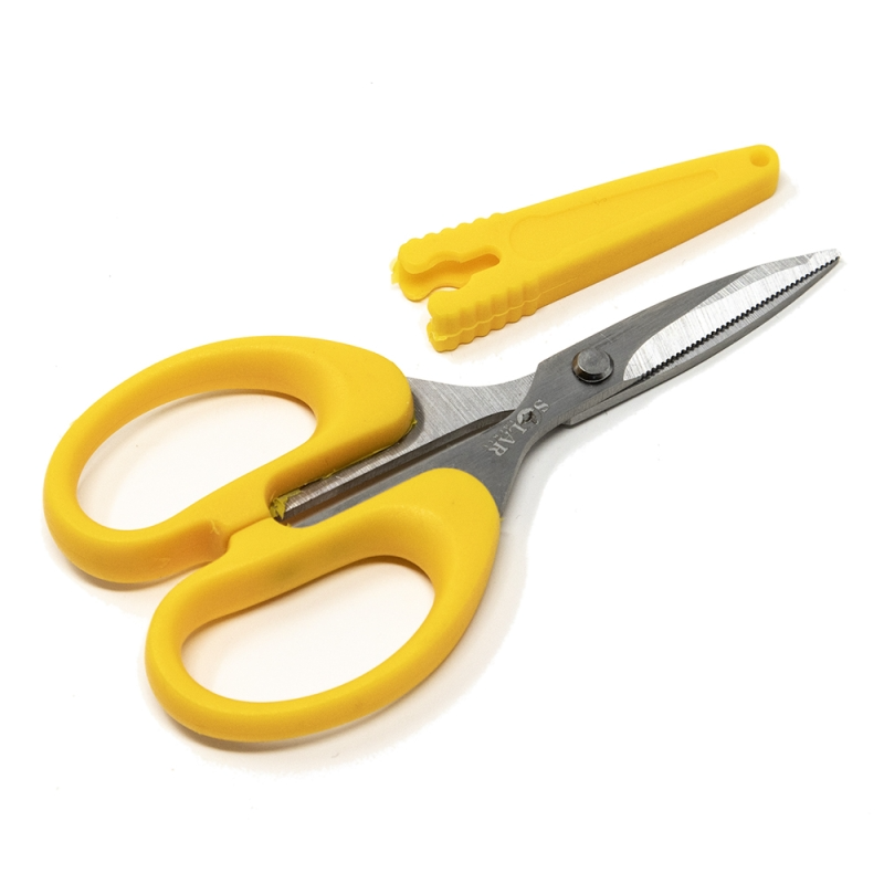 Solar Tackle Hair Serrated Braid Scissors