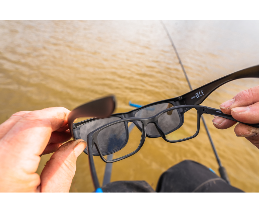 Preston Inception Overfit Sunglasses Smoke / Eyewear / Fishing