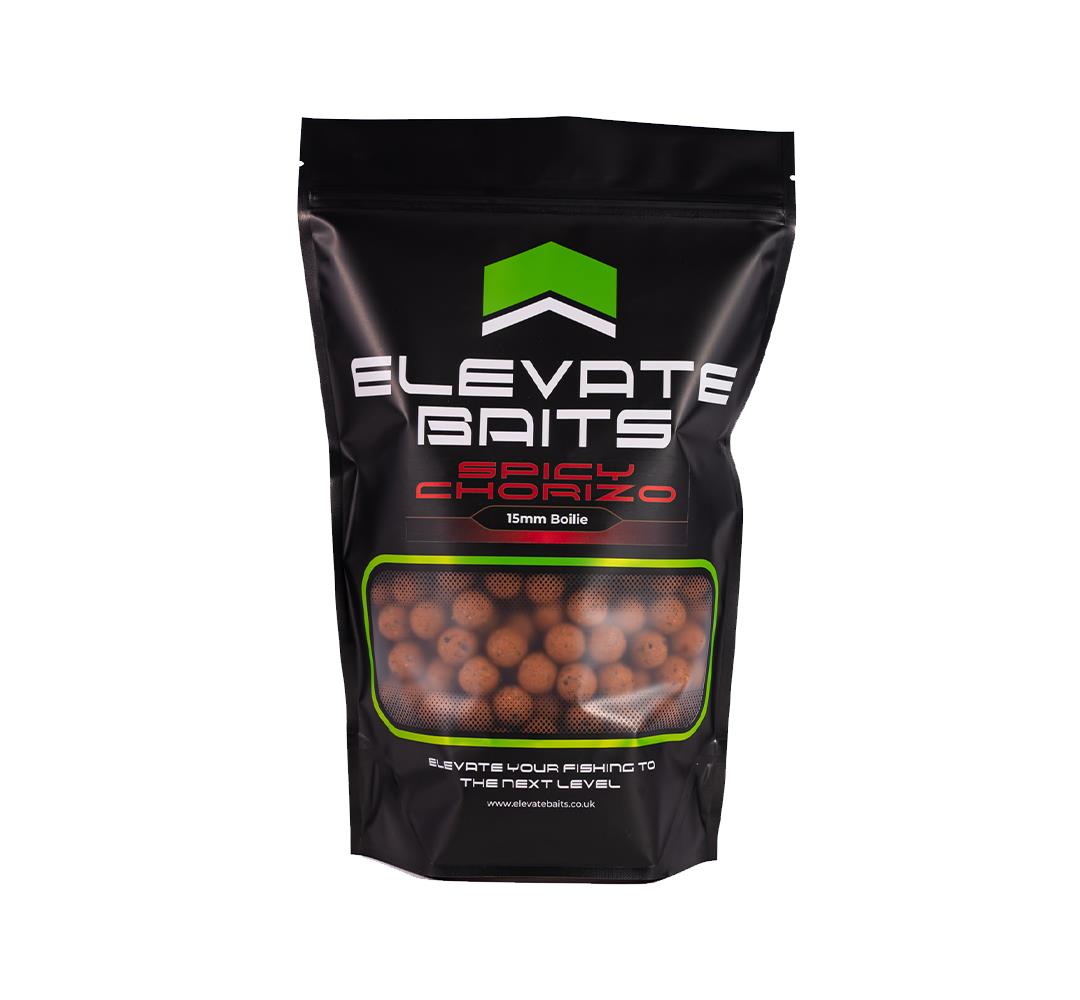 Elevate Baits Spicy Chorizo Boilies