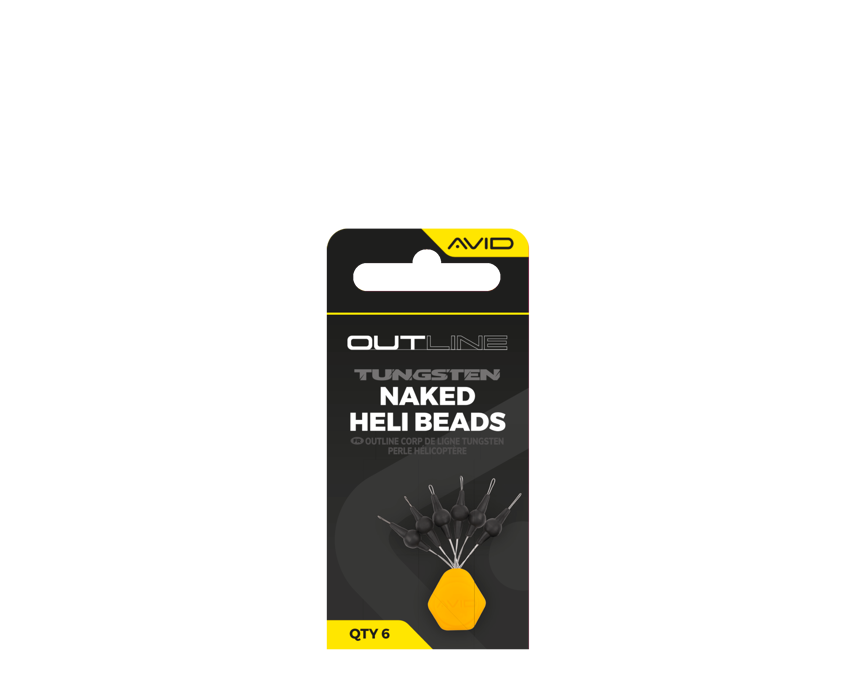 Avid Outline Tungsten Naked Heli Beads