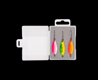 Zebco Target Fish Trout UL Spoon Set Barbless