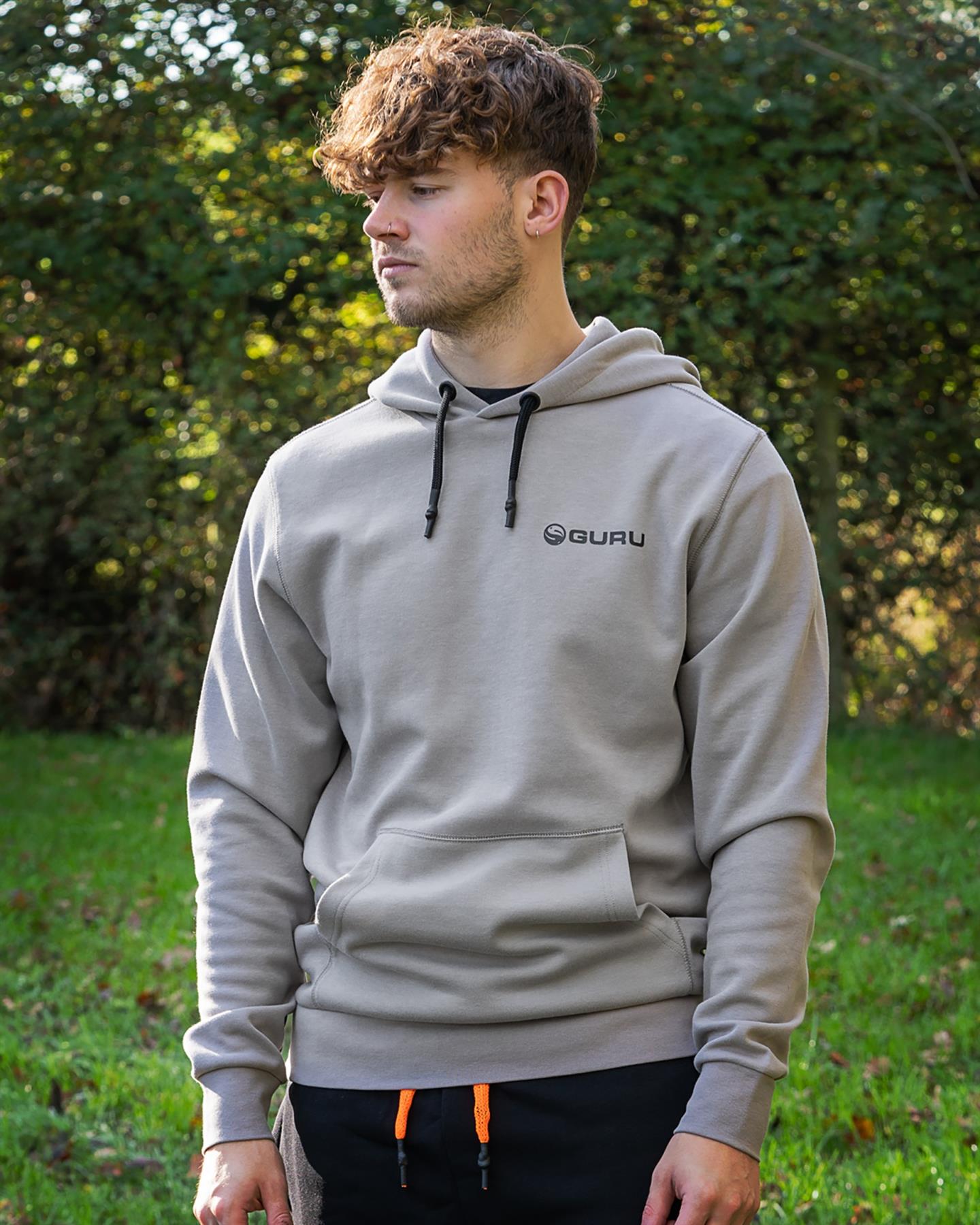 Guru Lightweight Hoodie Black or Grey