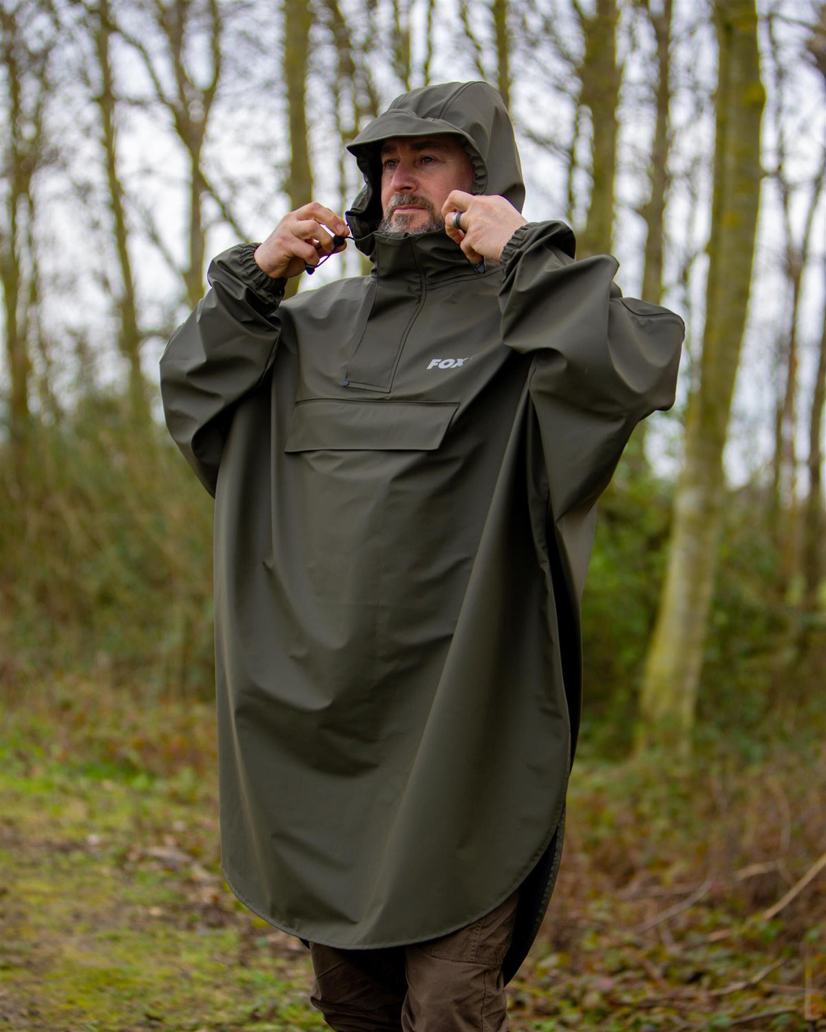Fox Khaki Poncho
