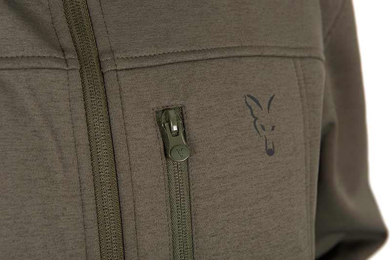 Fox Collection Soft Shell Jacket Green & Black