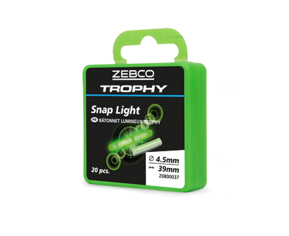 Zebco Trophy Snap Light 20pcs Pack 4.5mm