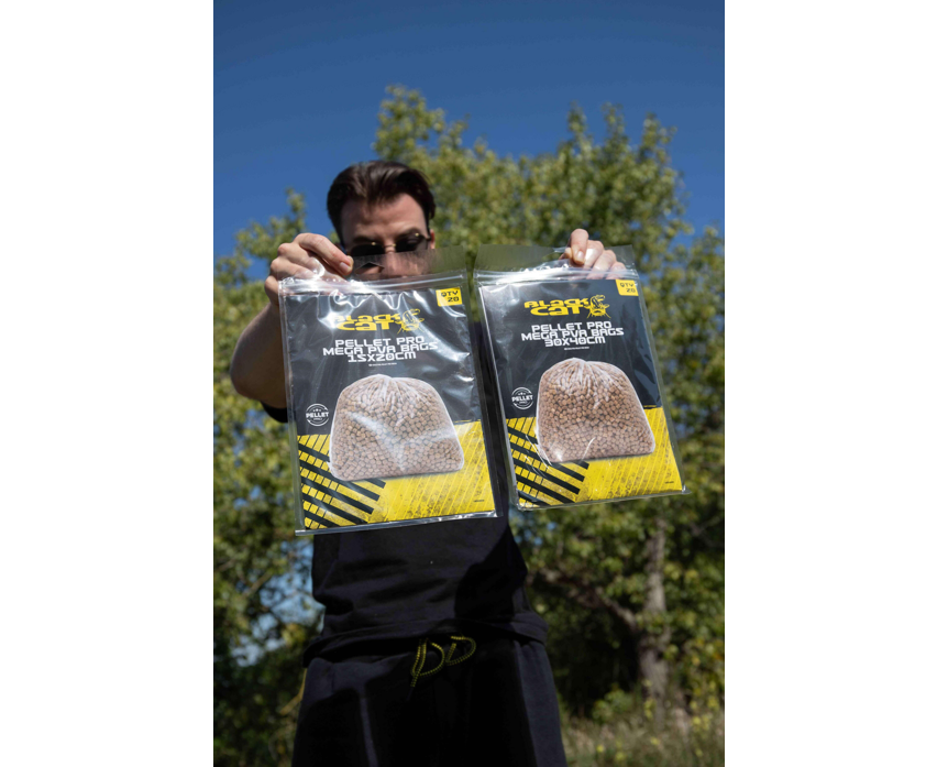 Black Cat Pellet Pro Mega Pva Bags
