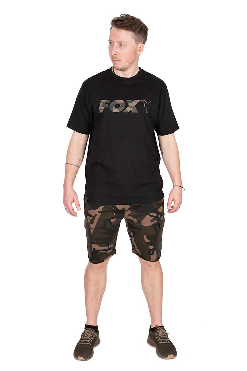 Fox Black / Camo Logo T-Shirt