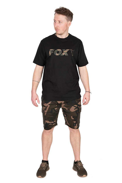 Fox Black / Camo Logo T-Shirt