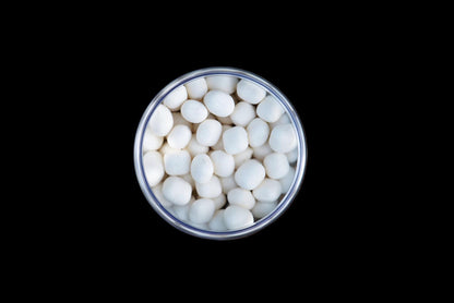 Elevate Baits Garlic Infusion Pillows 10mm & 12mm Pop Up Hookbaits White