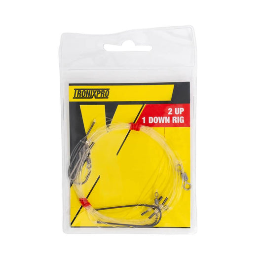 TronixPro Hand Tied Rig 2 Up 1 Down