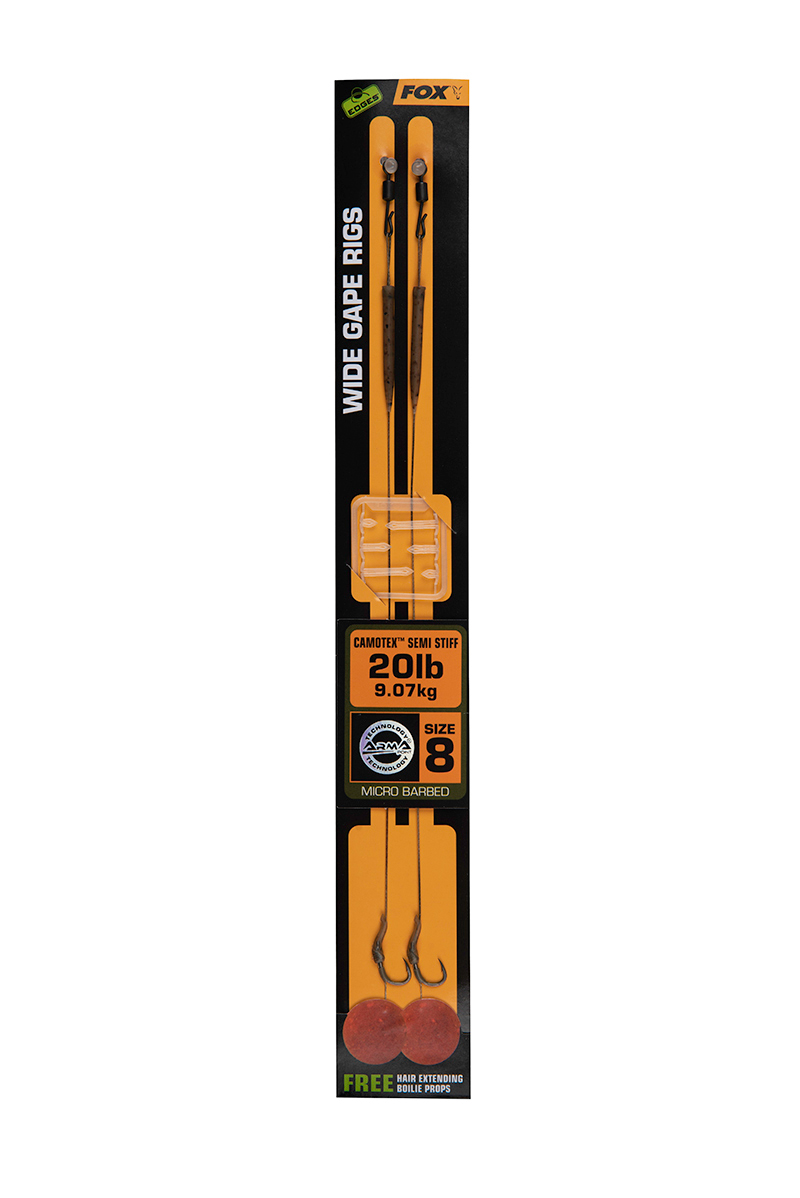 Fox Edges Wide Gape Rigs
