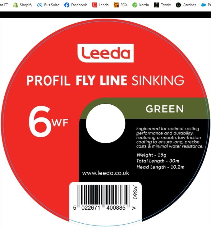 Leeda Profil Fly Line