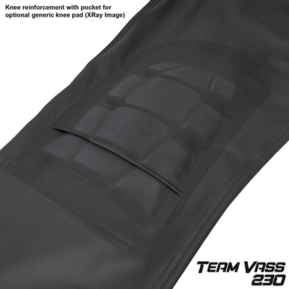 Team Vass 230 Winter Bib & Brace w/Knee Black
