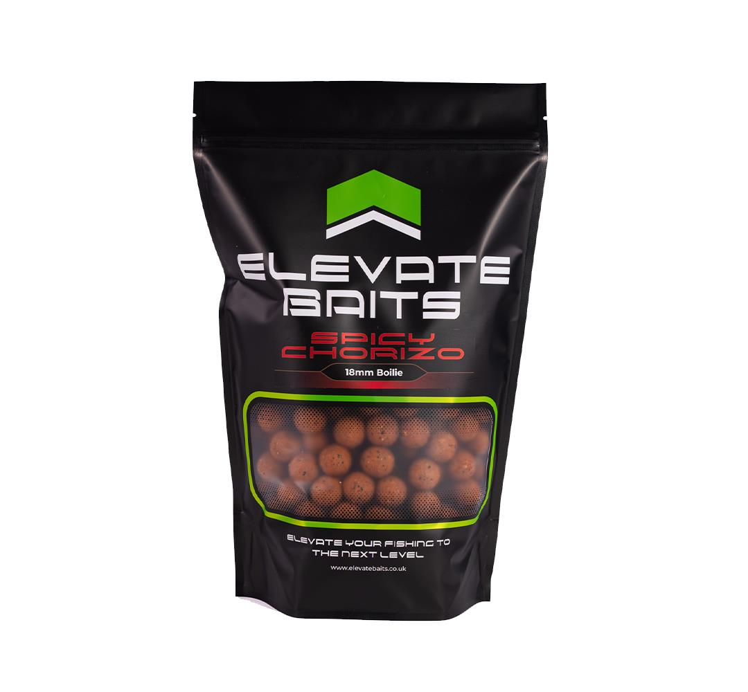Elevate Baits Spicy Chorizo Boilies