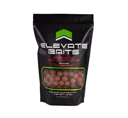 Elevate Baits Spicy Chorizo Boilies