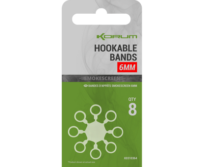 Korum Smokescreen Hookable Bands