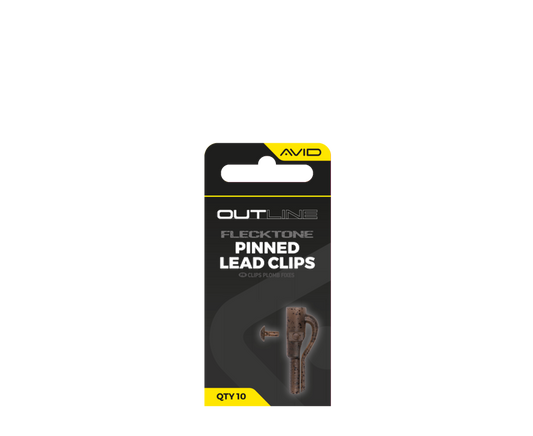 Avid Outline FleckTone Pinned Lead Clips