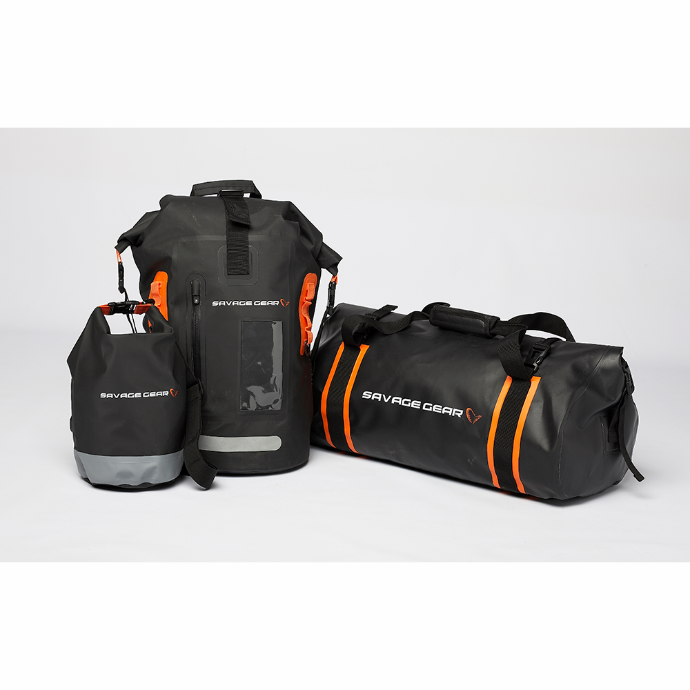 savage gear boat & bank bag Savage Gear Waterproof Rollup Bags – Anglers Corner