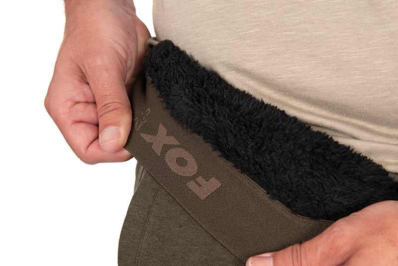 Fox Collection Sherpa Jogger Green & Black