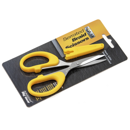 Solar Tackle Hair Serrated Braid Scissors
